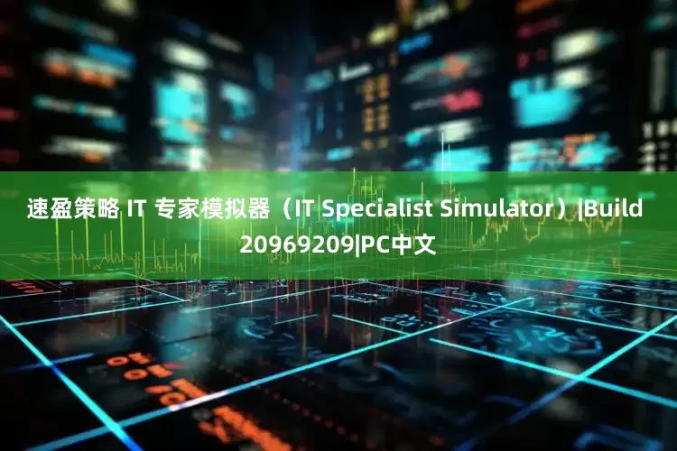 速盈策略 IT 专家模拟器（IT Specialist Simulator）|Build 20969209|PC中文
